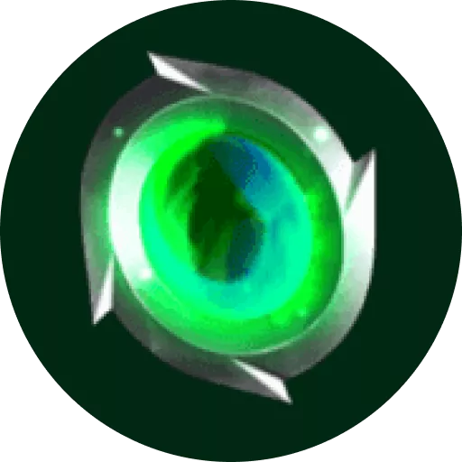 HeroSpin green spiral brand icon