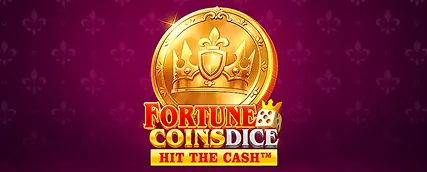 HeroSpin Fortune Coin Side Hit the Cash slot game banner
