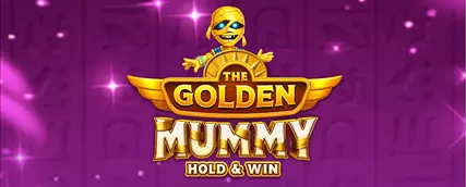 HeroSpin The Golden Mummy Hold and Win slot game banner